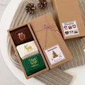 Christmas Cozy Fold Over Ribbed Socks 6W8FSO915