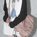 Punk Style Large Capacity Commuter Tote Bag 6W10BBG2011