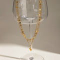 Gold Plated Sunflower Choker Necklace - DippedShop Wholesale - #4195