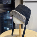 Faux Fur Earflap Aviator Cap - DippedShop Wholesale - #0915