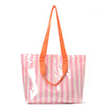 Stylish Striped Large Capacity Waterproof Shoulder Bag MK2BLW6W10BBG560