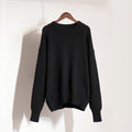 Solid Loose Sweater - DippedShop Wholesale - #5715