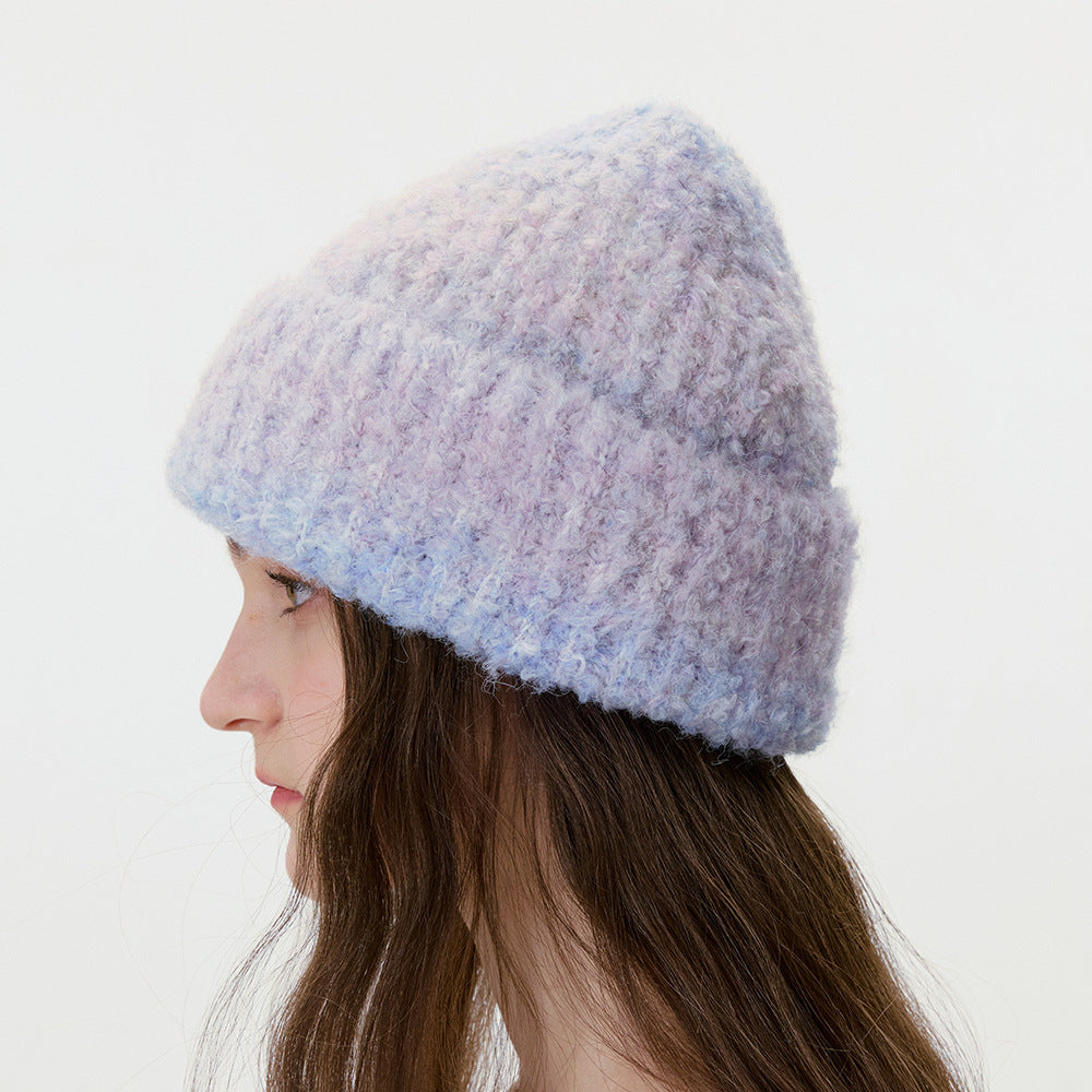 Wool Blend Beanie Hat - DippedShop Wholesale - #8227
