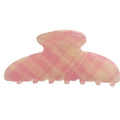 Color Contrast Plaid Hair Claws - DippedShop Wholesale - #7843