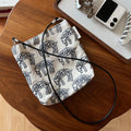 Minimalist Elephant Embroidery Crossbody Phone - DippedShop Wholesale - #9523