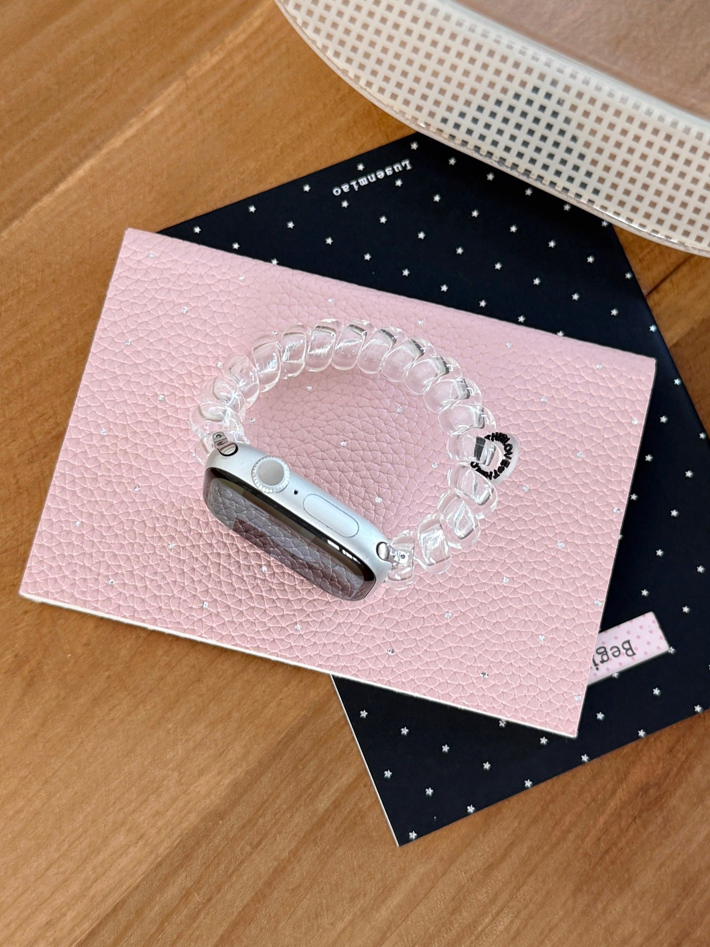 Jelly Clear Coil Elastic Watch Band 6W6JWA101