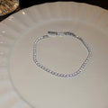 Elegant Geometric Emerald Rhinestone Pendant Bracelet 6W6JBR721