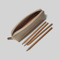 Aesthetic Solid Color Portable PU Pencil Case 6S10BOB1057