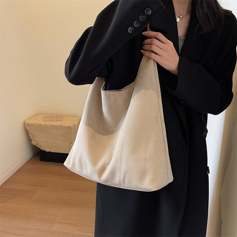 Soft Hobo Shoulder Bag with Matching Pouch 6W10BBG2475