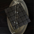 Elegant Pearl Beaded Chain Choker Neckalce 6W6JNC1059