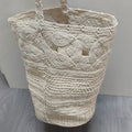 Hand-Crochet Hollow Bucket Bag - DippedShop Wholesale - #3987