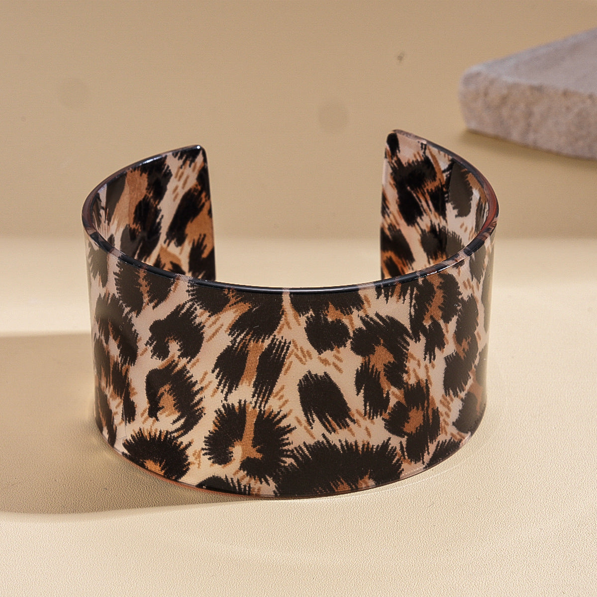 Retro Leopard Print Aceylic Wi - DippedShop Wholesale - #3763
