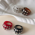 Vintage Chunky Sliver Rivet Re - DippedShop Wholesale - #9683