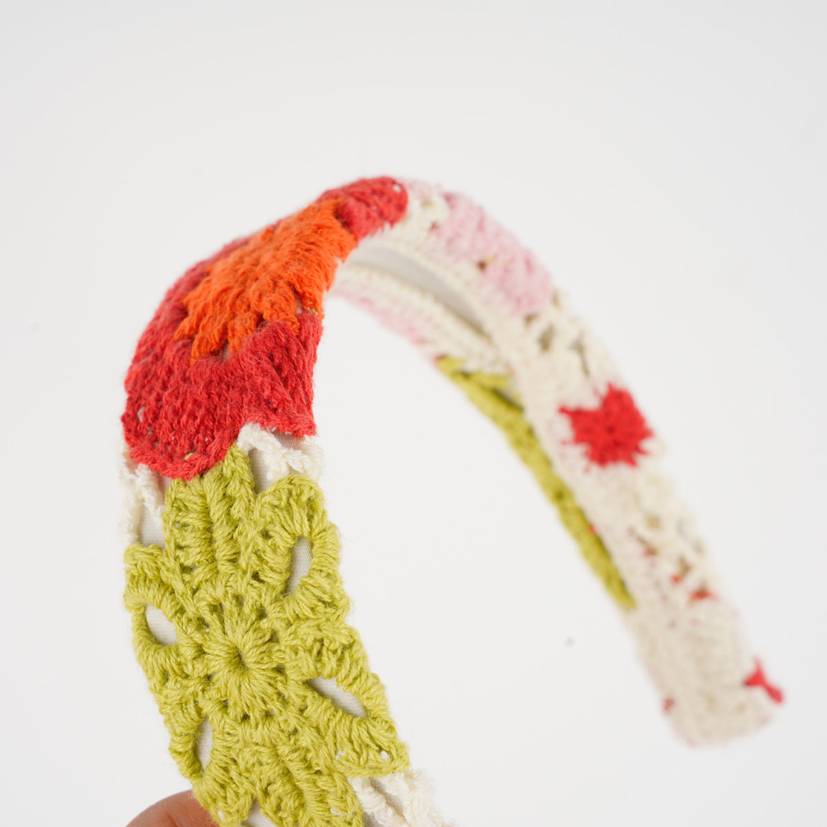 Boho Crochet Beach Headband - DippedShop Wholesale - #4611