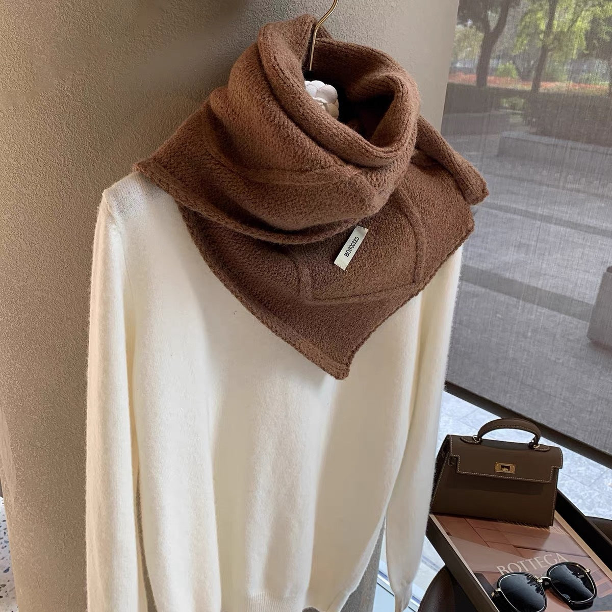 Warm Knit Scarf - DippedShop Wholesale - #0099