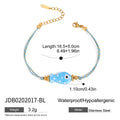 Cute Fish Pendant Rope Bradided Bracelet 6W6JBR354
