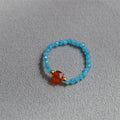 Color Block Beaded Chain Ring - DippedShop Wholesale - #7507