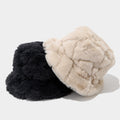 Trendy Faux Fur Warm Fuzzy Bucket Hat 6W6HAT529