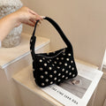Punk Style Rivet Studded Underarm Shoulder Bag 6W10BBG2425