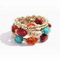 Boho Style Irregular Beaded Chain Bracelets 6W6JBR634