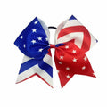 Trendy American Flag Pattern Thin Stretchy Hair Tie 8BK6HSR20T