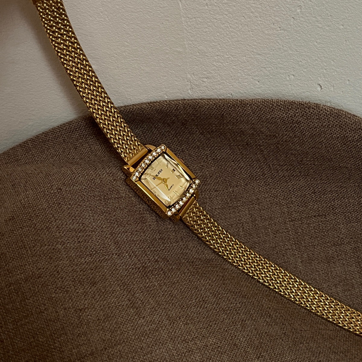 Luxury Rhinestone Chain Watch - DippedShop Wholesale - #4803