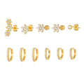 Trendy Cubic Zirconia Floral S - DippedShop Wholesale - #2835