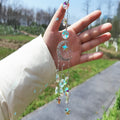 Star Moon Suncatcher Chain - DippedShop Wholesale - #3699