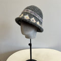 Jacquard Knit Bucket Hat - DippedShop Wholesale - #6339