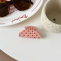Minimalist Polka Dot Hair Claw - DippedShop Wholesale - #2179