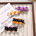 Cute Halloween Pumpkin Ghost Duckbill Hair Clip 6W6HCP1316