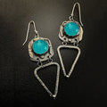 Geometric Cubic Zirconia Earrings - DippedShop Wholesale - #5459