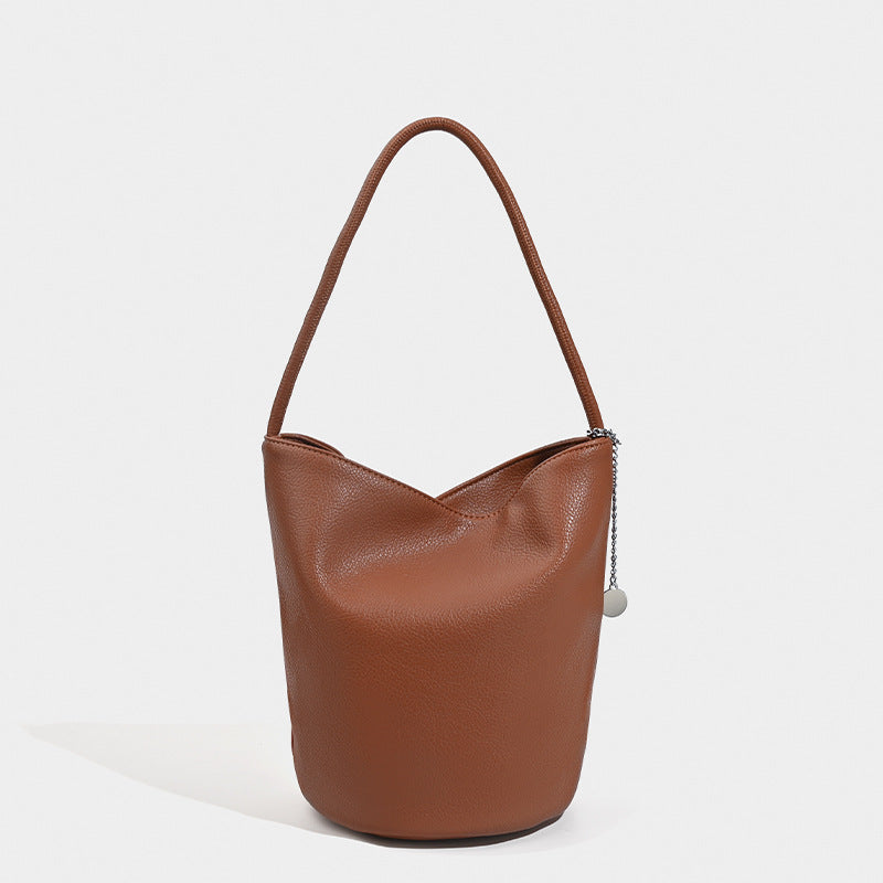 Minimalist Solid Color Bucket Underarm - DippedShop Wholesale - #7619