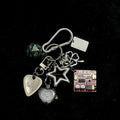 Vintage Pocket Watch Circuit Board Pendant Keychain 6W10BBC403