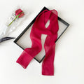 Elegant Thin Ribbon Scarf - DippedShop Wholesale - #4083