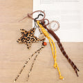 Leopard Star Keychain Charm - DippedShop Wholesale - #6003