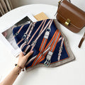 Stylish Geometry Print Square Shape Silk Scarf 6W6NSI187