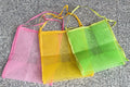 Solid Color Transparent Mesh Storage Bag 8BW6BOB79L