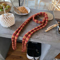 Hip-hop Chic Striped Color Block Scarf 6W6NSW266
