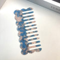 Simple Square Acetate Hair Combs MK2PPM6CT5CB40