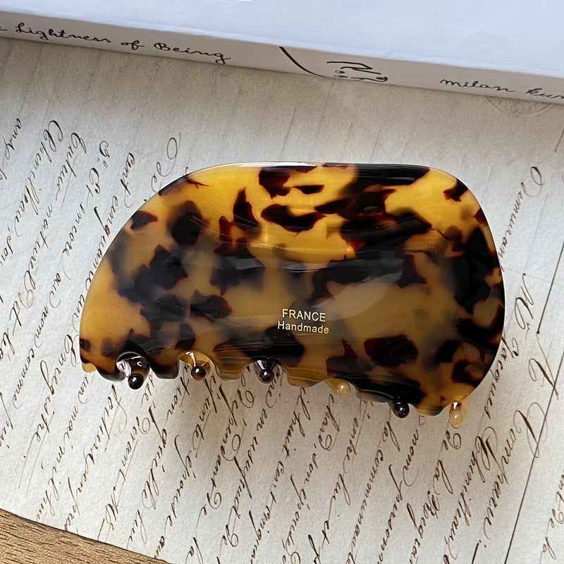 Irregular Shell Handmade Acetate Hair Claw DP25F984