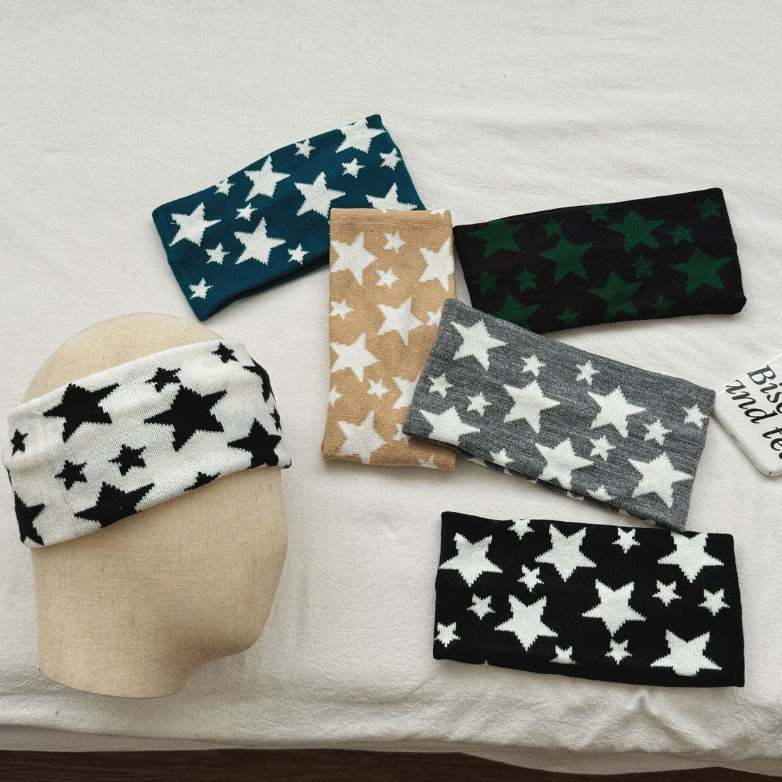 Star Knitted Hairband - DippedShop Wholesale - #1971