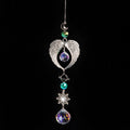 Angel Wing Crystal Ball Hanging Suncatchers MK2CZAS6H7HLS65