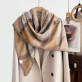Plaid Triangle Scarf Wrap - DippedShop Wholesale - #1795