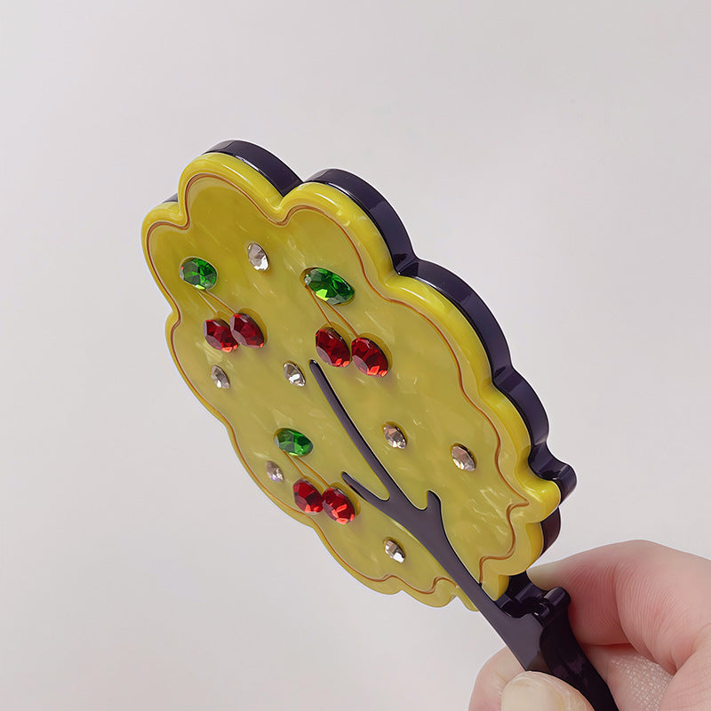 Tree-shaped Handle Handheld Mirror MK2BLM6C5MR65