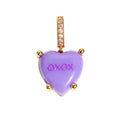 Minimalist Heart Pendant Choker Necklace 6W6JNC451