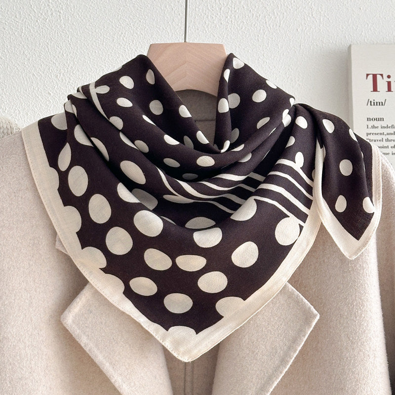 Square Silk Scarf - DippedShop Wholesale - #9923