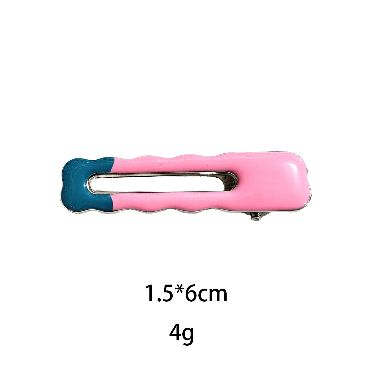 Sweet Color Block No Crease Hair Clip 6W6HCP1640