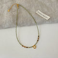 Crystal Heart Beaded Choker - DippedShop Wholesale - #6179