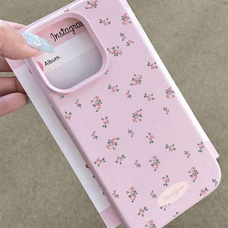 Fresh Floral Print Shockproof Phone Case for iPhone 6Z13HPC202
